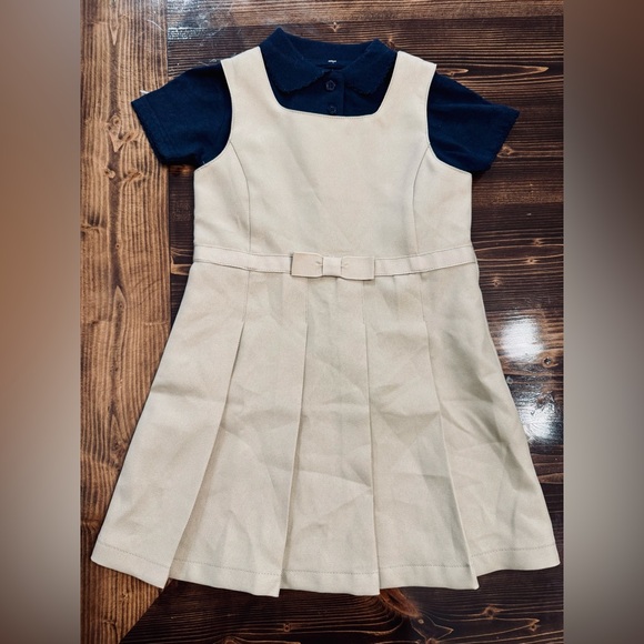 Nautica Other - Nautica Girls Uniform Dress with‎ Limited Too Polo Size 4